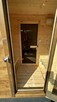 Sauna ogrodowa Finhaus 4 x 2,4 m Sauna Beczka przedsionek - 10