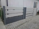 Ogrodzenie betonowe - kolor grafit - 4