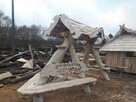 Ręcznie Rzeźbiona Altana Ogrodowa Rękodzieło wyprzedaż - 5