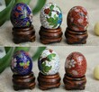 Jajko emalia cloisonne mosiądz Chiny antyk vintage - 6