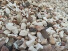 Grys Ogrodowy 8-16 mm Kamień PASTELOWY KREMOWY BIAŁY ŻWIR