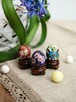 Jajko emalia cloisonne mosiądz Chiny antyk vintage - 2