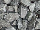 Czarny Kamień bazalt do gabionu 40-120 mm ogrodzenie grafit - 3