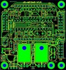 Płytka PCB - DIY zestaw rozwojowy ATmega8A-PU THT - 2