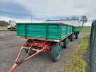 PRZYCZEPA ROLNICZA zarejestrowana wywrotka i sztywna autosan - 6