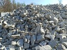 Palisada Granitowa Szara opornik kamień murowy kostka granit - 16