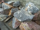 Duży Kamień Kolorowy Głaz Bryła Skała Monolit Kremowy - 5