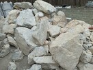 Duży Kamień Kolorowy Głaz Bryła Skała Monolit Kremowy - 12