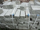 Palisada Granitowa Szara opornik kamień murowy kostka granit - 2
