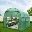 TUNEL foliowy OGRODOWY zielony UV4 3x2x2m 6m2 - *Promocja!* - 8