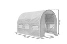 TUNEL foliowy OGRODOWY zielony UV4 3x2x2m 6m2 - *Promocja!* - 7