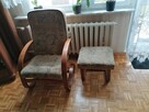 Stylowe meble i stół z 6 krzesłami - 9