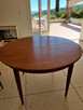 krzesła 4 sztuki Roche BOBOIS TEAK Francuska marka - 3