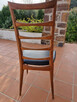 Krzesła Roche Bobois z lat 60 drewno TEAK - 2