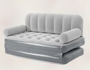 SOFA ŁÓŻKO MATERAC DMUCHANY z pompką 152x188x64CM- Zestaw + - 4