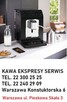 Serwis Ekspresów Delonghi Warszawa tel. 22 300 25 25 - 15