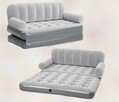 SOFA ŁÓŻKO MATERAC DMUCHANY z pompką 152x188x64CM- Zestaw + - 2