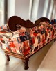 Sprzedam sofę stylizowaną, dużą, kolorowe obicie- 1 tys. zł - 4