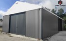 Hala namiotowa 10x20x4 - Konstrukcja stalowa, mocna - 3