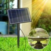 Fontanna SOLAR.Pompa.Akumulator.Pilot.Oświetlenie LED.Oczko - 7