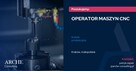 Operator Maszyn CNC - 1