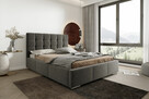 Łóżko tapicerowane sypialniane 140x200 PALERMO - 3