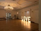 Wynajem napisu ledowego LOVE 120cm - 10