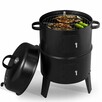 Grill węglowy wędzarnia ogrodowa HIT TEGO ROKU palenisko - 2