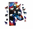 Puzzle Drewniane Premium EKO Wiłk A4 - 5