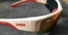 Uvex Okulary sportowe Sportstyle 215 lustrzane białe defekt - 11