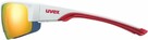 Uvex Okulary sportowe Sportstyle 215 lustrzane białe defekt - 3