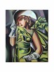 Tamara Łempicka- W kapeluszu- obraz akrylowy, rękodzieło 50 - 2
