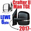 Lusterko Lewe Elektrycz Man TGE Volkswagen Crafter 2017-2025 - 1