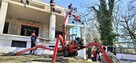 Żuraw dekarski na gąsienicy BEFARD zasięg 13m mini dźwig hds - 4