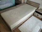Łóżko z materacem + (2 pufy opcjonalnie) - 7