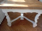 STÓŁ BRETOŃSKI FRANCUSKI FIGURALNY ROZKŁADANY z 160 do 270cm - 2