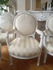 Fotele styl Ludwik XVI barokowe medalion 1-4 stk - 2