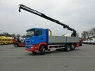 Scania R 400 LB 6x2 HDS Budowlanka Widły Oś Skrętna Super Stan - 2