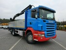 Scania R 400 LB 6x2 HDS Budowlanka Widły Oś Skrętna Super Stan - 16