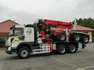 Volvo FMX 540 6x4 RETARDER PALFORET EPSILON S300L Do Drewna FH4 FAYMONVILLE FlexMAX BPW 12T Do Trans - 7