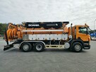 Scania SPULEUDSYR/ LARSEN WUKO KOMBI DO CZYSZCZENIA KANAŁÓW WUKO asenizacyjny separator beczka odpad - 7