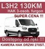 Ford Transit L3H2 130KM Furgon Kamera  Super Niska Cena Dostępny od ręki! 2005 zł - 1