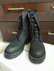 Damskie buty traperki czarne 38 - 4