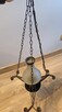 Lampa wisząca Żyrandol ręcznie robiony barwa miedziana - 3