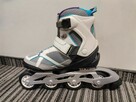 Rolki damskie fitness Oxelo FIT5 roz. 37 jak nowe !! stan id - 8