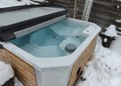 Balia Jacuzzi Bania Hybrydowa piec na drewno elektryk Filtr - 4