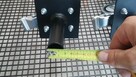 Kółka +wsporniki rusztowania WARSZAWSKIEGO 70mm 4szt komplet - 2