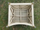 Krzesła do jadalni na taras Lloyd Loom Rattan ECRU 4 sztuki - 8