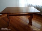 Komplet mebli rustykalnych do salonu - 7