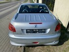 Peugeot 206 CC Symboliczny przebieg, skóry, zadbany stan auta, klimatronik, Clarion - 6